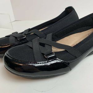 Earth Spirit Peni Ballet Flats Shoes Straps Size 9